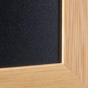 Boîte de rangement bambou ardoise Noir - Marron - Bambou - 16 x 17 x 16 cm
