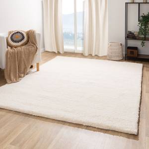 Hochflorteppich Berber Rabat Creme - 90 x 160 cm