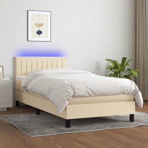 Boxspringbett 3017265-17 Creme - Tiefe: 203 cm