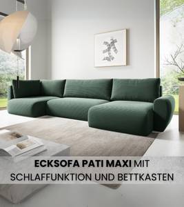 Ecksofa PATI Maxi Grün