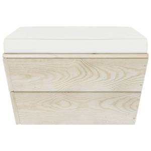 Mobilier de jardin (lot de 5) 3016490-8 Blanc - Bois manufacturé - Bois/Imitation - 60 x 30 x 60 cm