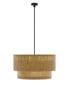 Suspension Beaumarchais Beige - Matière plastique - Rotin - 40 x 126 x 40 cm