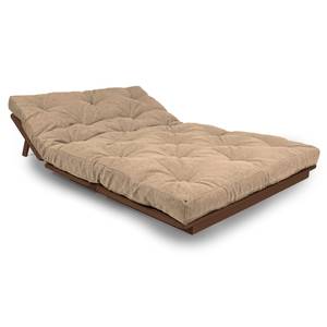 Futon Stuhl LAYTI-140, Buchenholz Beige