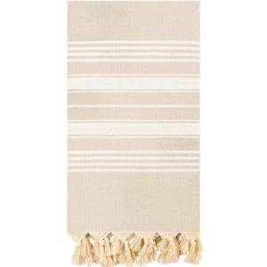 Strandtuch Desert Beige - Textil - 170 x 1 x 100 cm