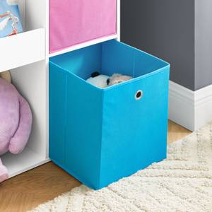 Kinderregal KMB37-F Blau - Pink - Weiß - Holzwerkstoff - 89 x 87 x 35 cm