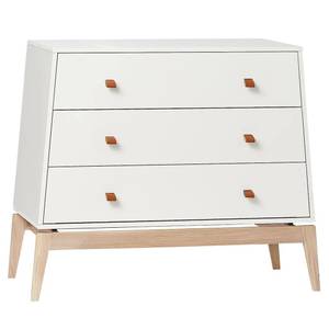 Commode Luna Blanc - Bois manufacturé - 103 x 86 x 52 cm