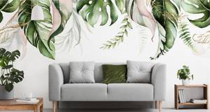 Papier Peint FEUILLES Tropicales Plantes 450 x 300 x 300 cm