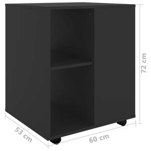 Armoire de rangement 3008181 Noir