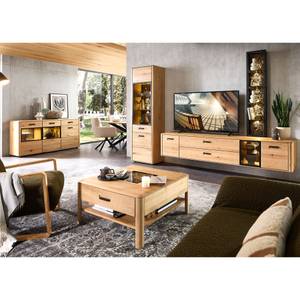 Wohnwand Morena 20 Braun - Massivholz - Holzart/Dekor - 295 x 205 x 45 cm