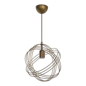 Suspension Hove E27 bronze patiné Bronze