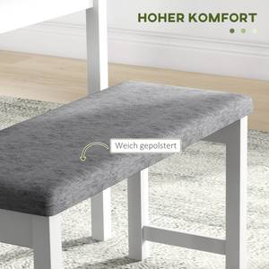 Essgruppe 835-913V00GY Grau - Holzwerkstoff - 65 x 75 x 108 cm