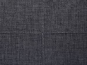 Pouf ottoman OSLO Gris - Argenté - Textile