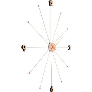 Wanduhr Like Umbrella Rosegold Gold