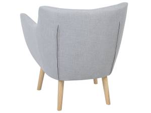 Fauteuil DRAMMEN Gris - Gris lumineux - Chêne clair