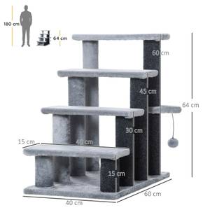 Haustiertreppe D06-092V01 60 x 64 cm