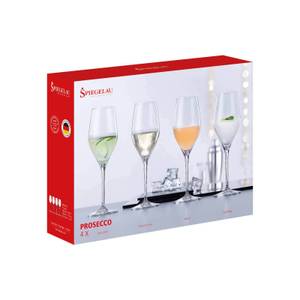 Champagnergläser Special Glasses 4er Set Glas - 7 x 22 x 7 cm