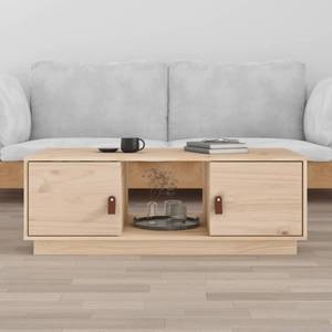 Couchtisch D561 Braun - Massivholz - 50 x 35 x 100 cm