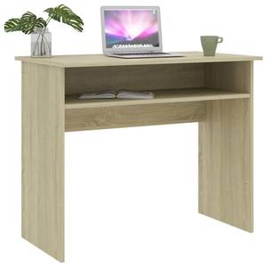Schreibtisch Braun - Holzwerkstoff - Massivholz - 90 x 74 x 90 cm