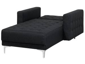 Chaiselongue ABERDEEN Graphit - Grau - Silber