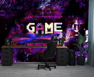 Fototapete Abstrakte Game Over-Inschrift 100 x 70 cm