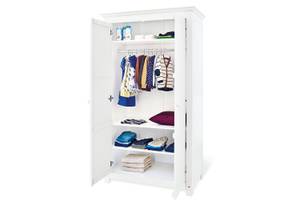 Armoire à portes battantes Nina Kids Largeur : 108 cm