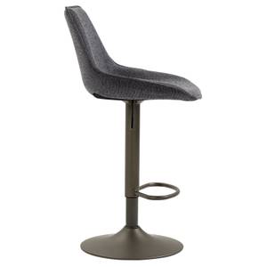 Tabouret de bar STARK (Lot de 2) Gris