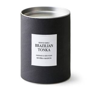 RM Brazilian Scented Duftkerzen Schwarz - Wachs - 25 x 28 x 37 cm
