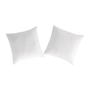 2 Taies d'oreiller en coton  PURE Blanc