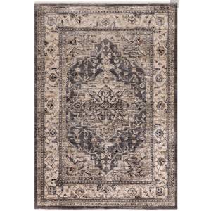 Teppich wohnzimmer Orient-Stil REYES Schwarz - 200 x 290 cm