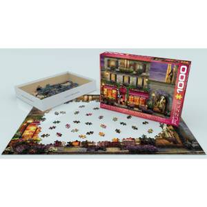 Puzzle Restaurant au Chapeau Rouge Papier - 26 x 6 x 36 cm