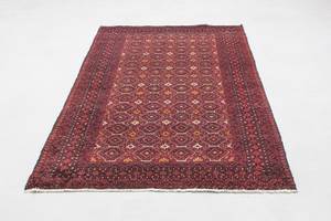 Belutsch - 194x108cm Rot - Naturfaser - 108 x 1 x 194 cm