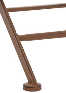 Chaises de jardin Indra Lot de 2 Marron