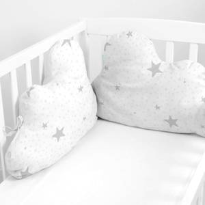 Little star Tour de lit forme Gris