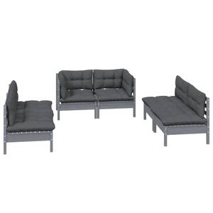 Garten-Lounge-Set Grau