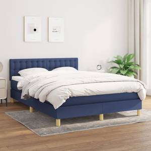 Boxspringbett 3017288-27 Blau - Tiefe: 203 cm