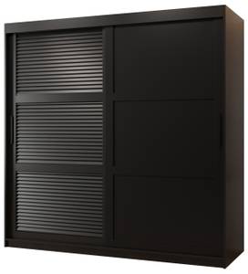 ARMOIRE À PORTES COULISSANTES ZALUZJA Largeur : 180 cm - Noir