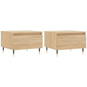 Couchtische 2er Set D316 Eiche Sonoma Dekor - Anzahl Teile im Set: 2