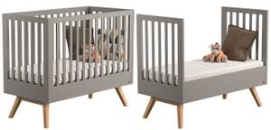 Babyzimmer Set Nicole - 4-teilig Grau