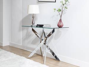 Table console COSIMA Argenté