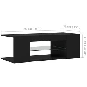 Meuble tv 3008760 Noir