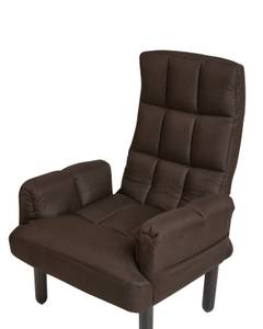 Fauteuil OLAND Marron - Marron foncé