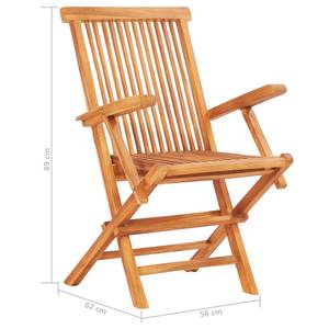 Garten-Essgruppe (7-teilig) 48999 Braun - Holzwerkstoff - Holzart/Dekor - 80 x 75 x 160 cm