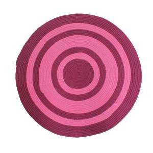 Tapis TAMTAM Rose foncé