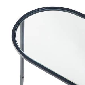 Table d'appoint Ulvik Noir - Verre - 50 x 50 x 35 cm