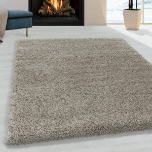 Hochflor Teppich - Samanta - läufer Beige - Kunststoff - 100 x 3 x 200 cm