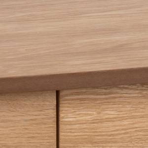 Schreibtisch Woma Braun - Holz teilmassiv - 105 x 74 x 45 cm