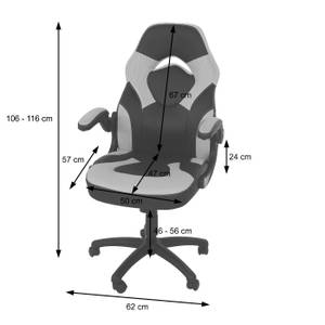 Bürostuhl K13 Schwarz - Grün