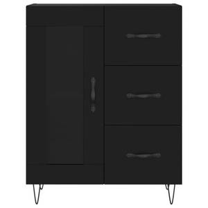 Highboard DE9661 Schwarz - Holzwerkstoff - 34 x 180 x 70 cm