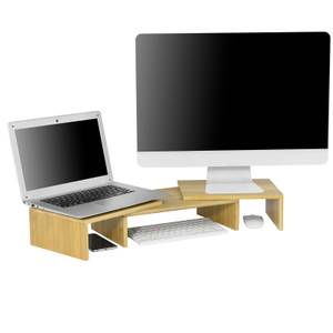 Monitorständer BBF08-N Braun - Bambus - 91 x 11 x 23 cm