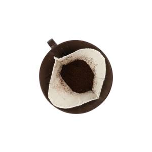 Porte filtre café Beige - Fibres naturelles - 30 x 1 x 34 cm